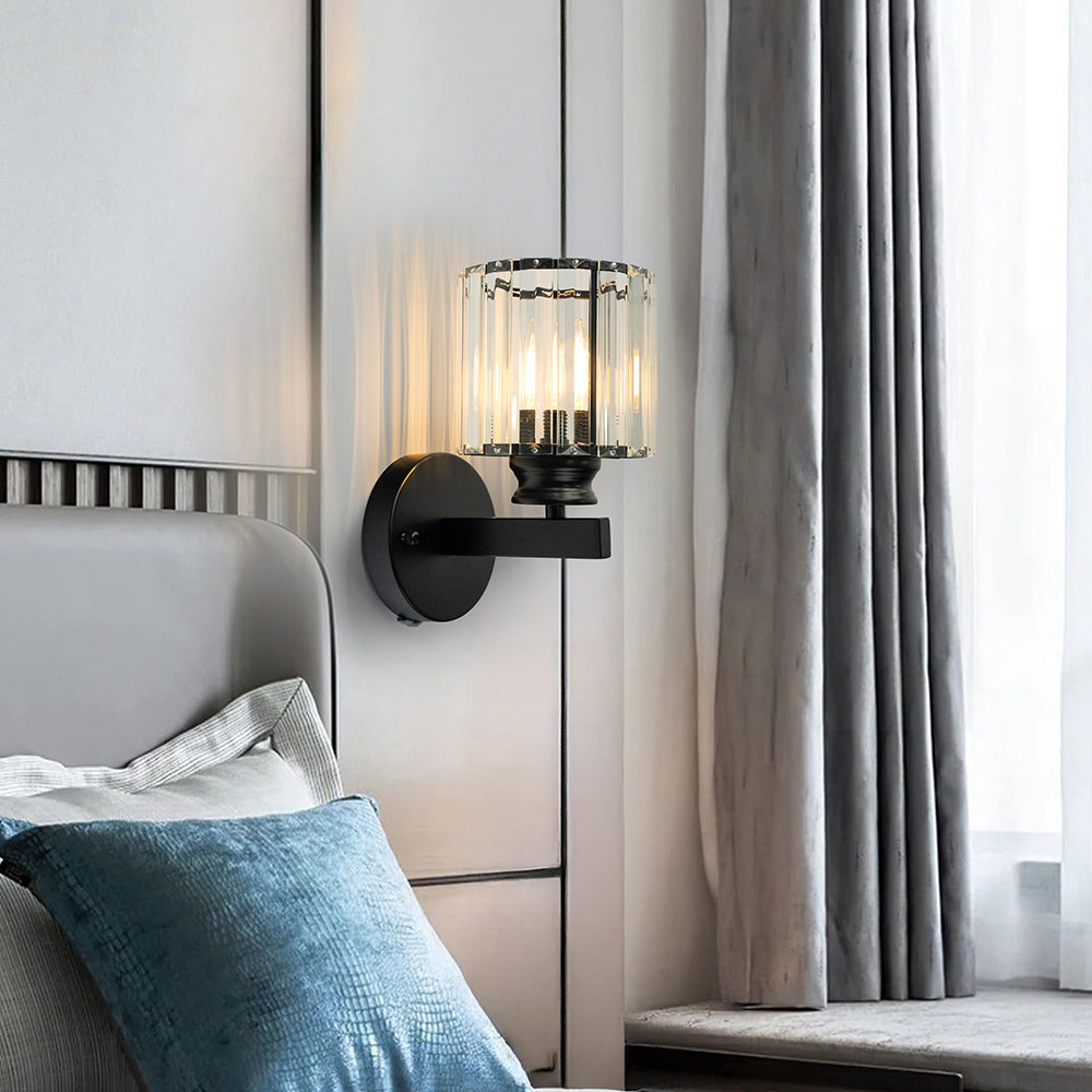 Crystal Wall Lamp – Elegant Design with Sparkling Light for Living Room or Hall