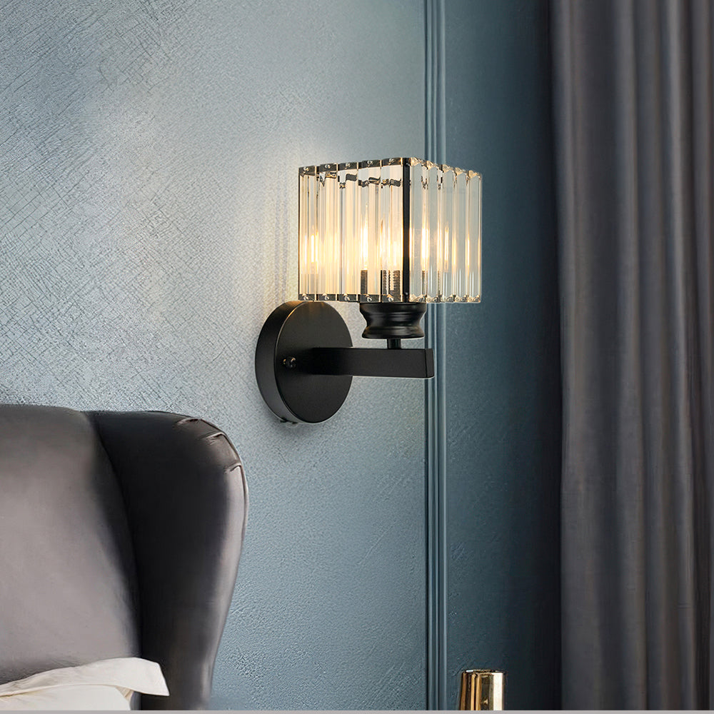 Crystal Wall Lamp – Elegant Design with Sparkling Light for Living Room or Hall
