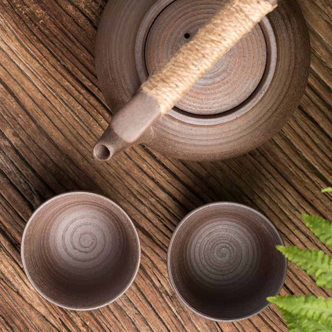 Ceramic Teapot with Warmer – White, Artisan Design for Tea and Hot Drinks at Home