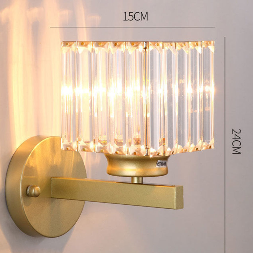 Crystal Wall Lamp – Elegant Design with Sparkling Light for Living Room or Hall