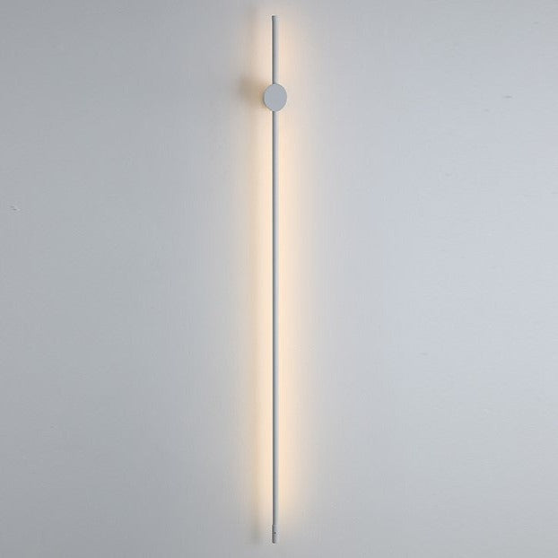 LED Wall Lamp – Slim White, Minimalist Design for Modern or Scandinavian Interiors