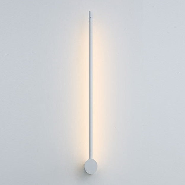 LED Wall Lamp – Slim White, Minimalist Design for Modern or Scandinavian Interiors