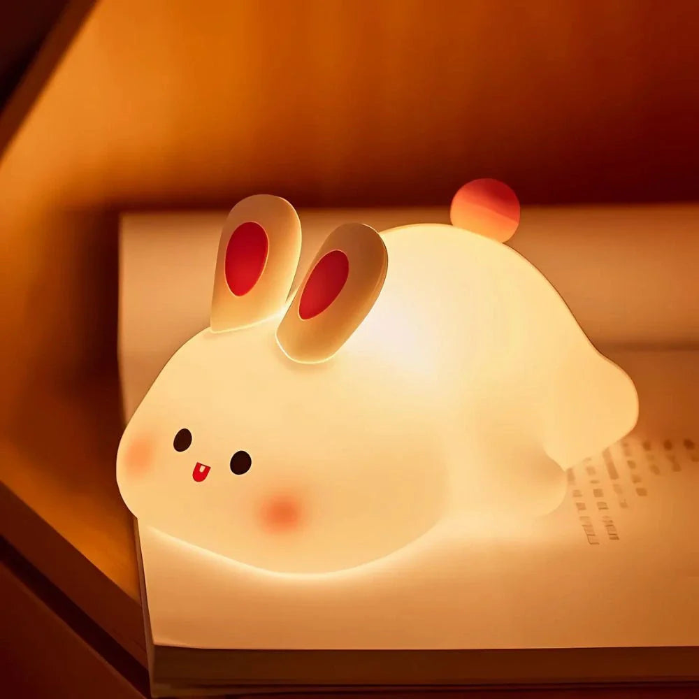 Squeeze Night Light – Animal Designs with Adjustable Brightness for Bedroom or Playroom