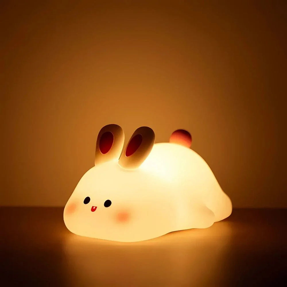 Squeeze Night Light – Animal Designs with Adjustable Brightness for Bedroom or Playroom