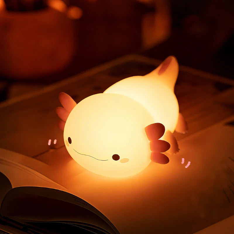 Squeeze Night Light – Animal Designs with Adjustable Brightness for Bedroom or Playroom