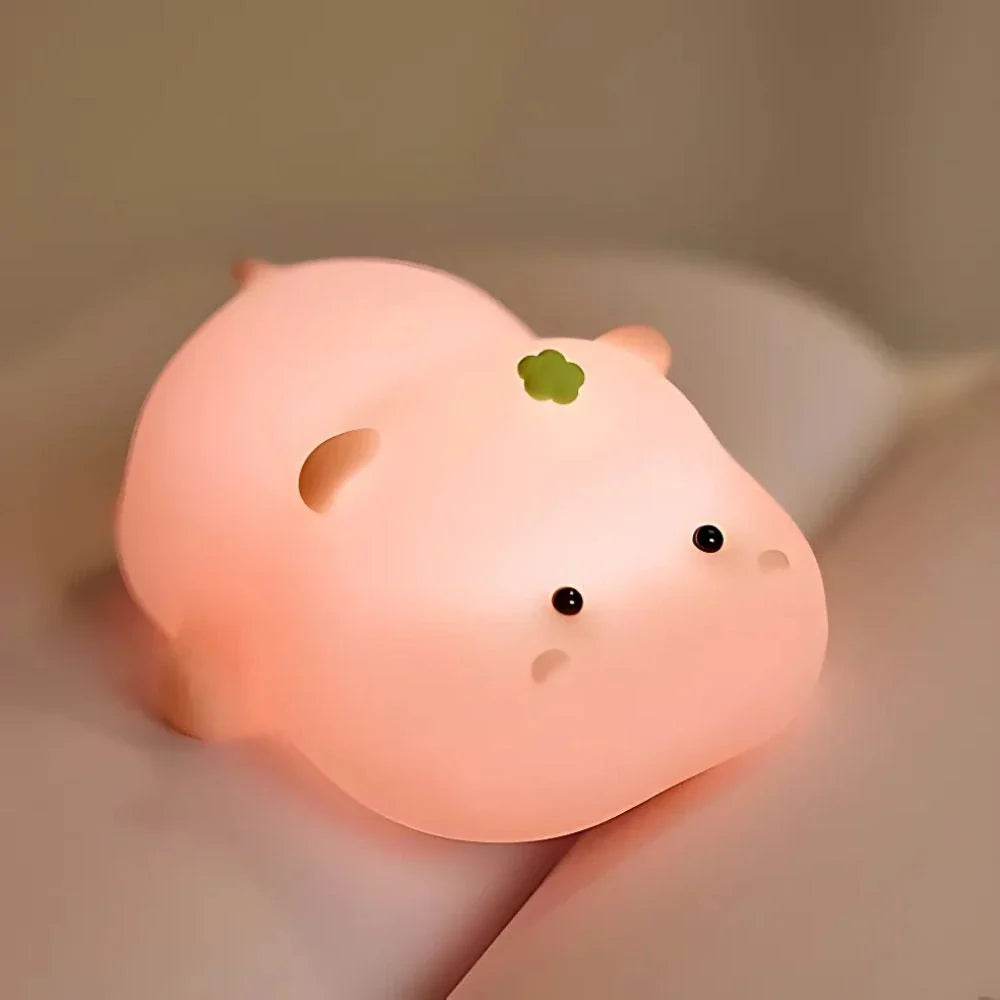 Squeeze Night Light – Animal Designs with Adjustable Brightness for Bedroom or Playroom