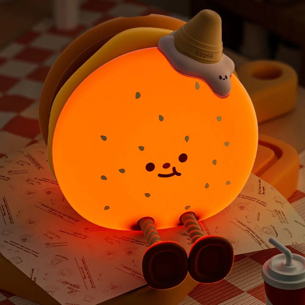 Squeeze Night Light – Animal Designs with Adjustable Brightness for Bedroom or Playroom