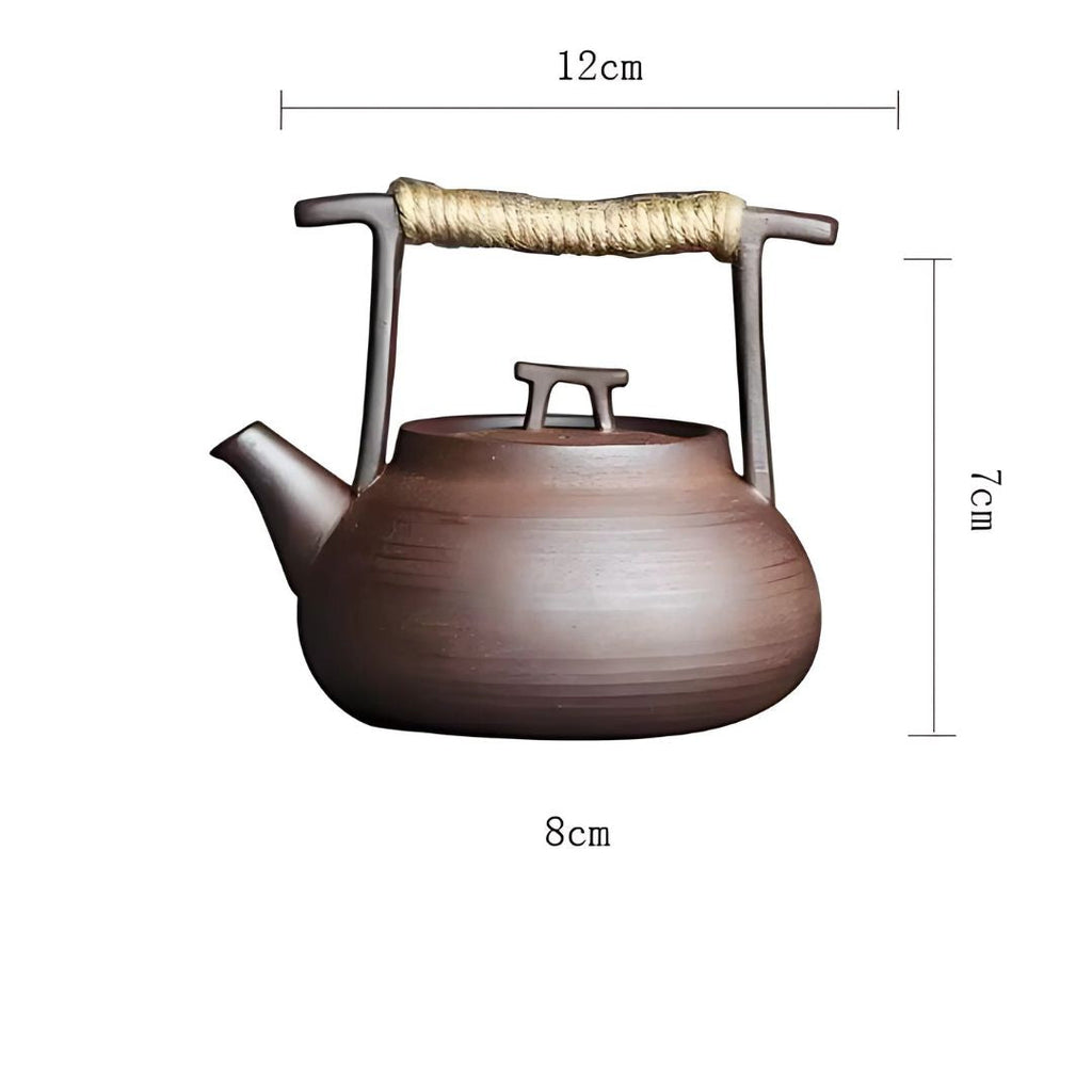 Ceramic Teapot with Warmer – White, Artisan Design for Tea and Hot Drinks at Home