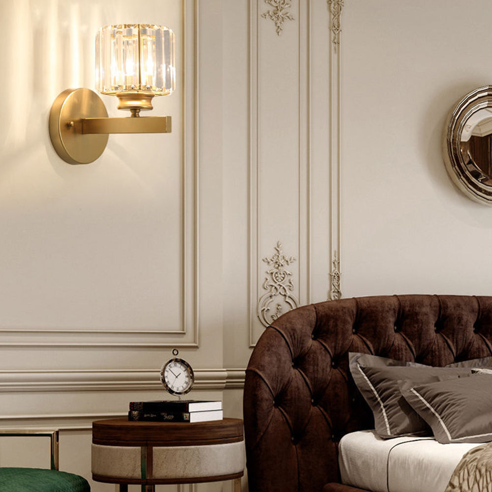 Crystal Wall Lamp – Elegant Design with Sparkling Light for Living Room or Hall