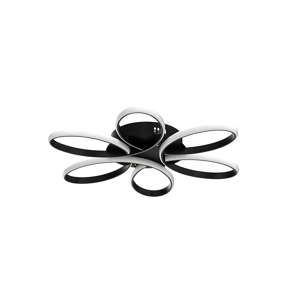 Ceiling Light – Metal and Silicone, Minimalist Design for Living Room or Bedroom