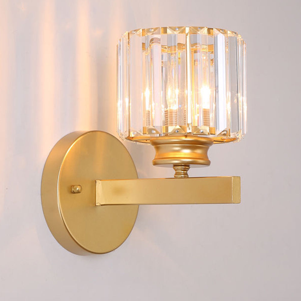 Crystal Wall Lamp – Elegant Design with Sparkling Light for Living Room or Hall