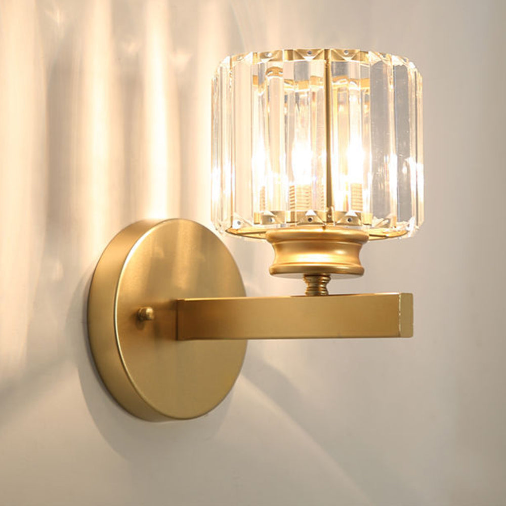 Crystal Wall Lamp – Elegant Design with Sparkling Light for Living Room or Hall