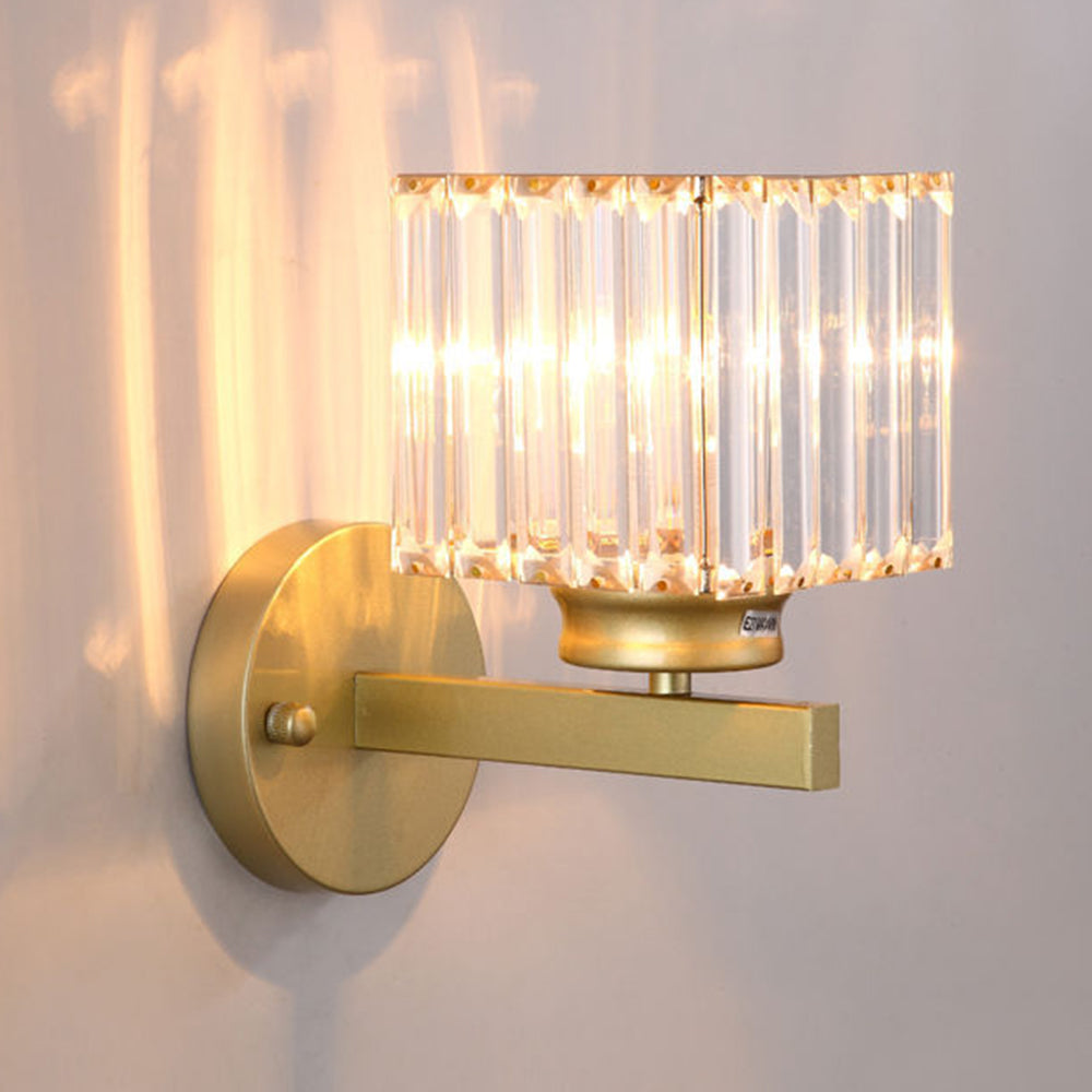 Crystal Wall Lamp – Elegant Design with Sparkling Light for Living Room or Hall