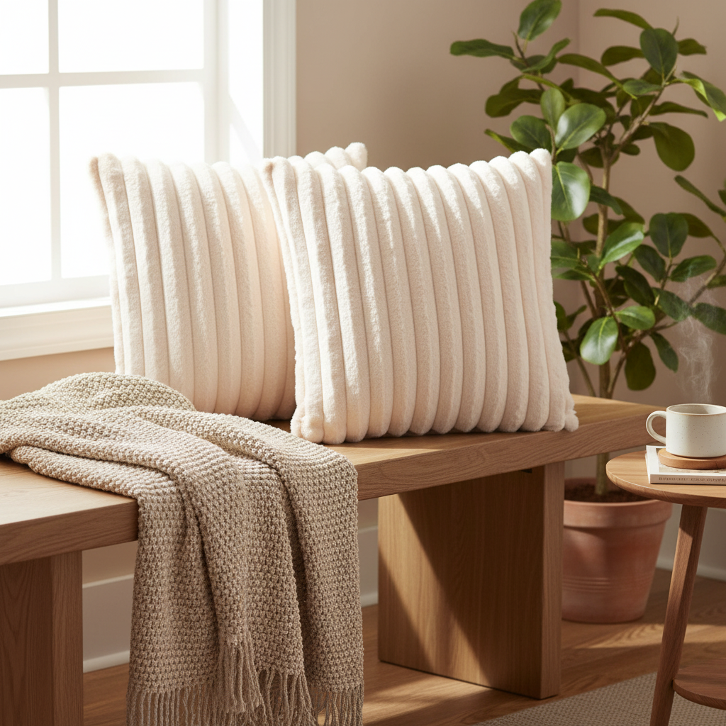 Decorative Cushion – Soft, Modern Accent for Living Room or Bedroom