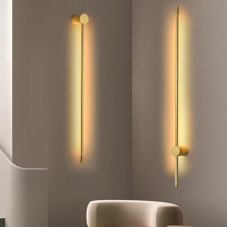 LED Wall Lamp – Slim White, Minimalist Design for Modern or Scandinavian Interiors