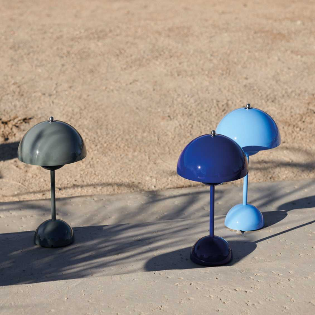 Wireless Table Lamp – Multicolor Mushroom Shape for Desk or Bedside Table