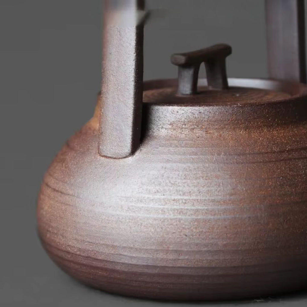 Ceramic Teapot with Warmer – White, Artisan Design for Tea and Hot Drinks at Home