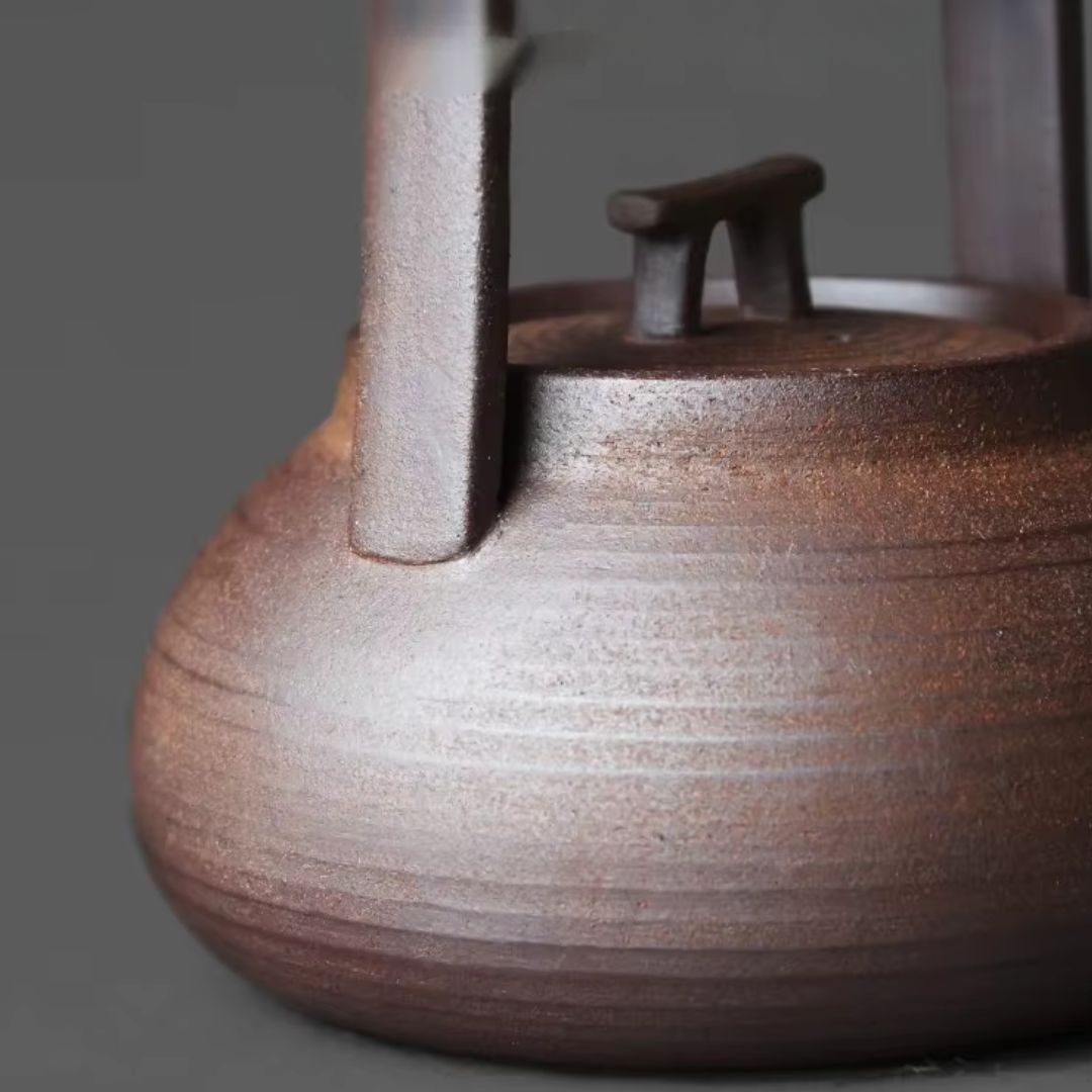 Ceramic Teapot with Warmer – White, Artisan Design for Tea and Hot Drinks at Home