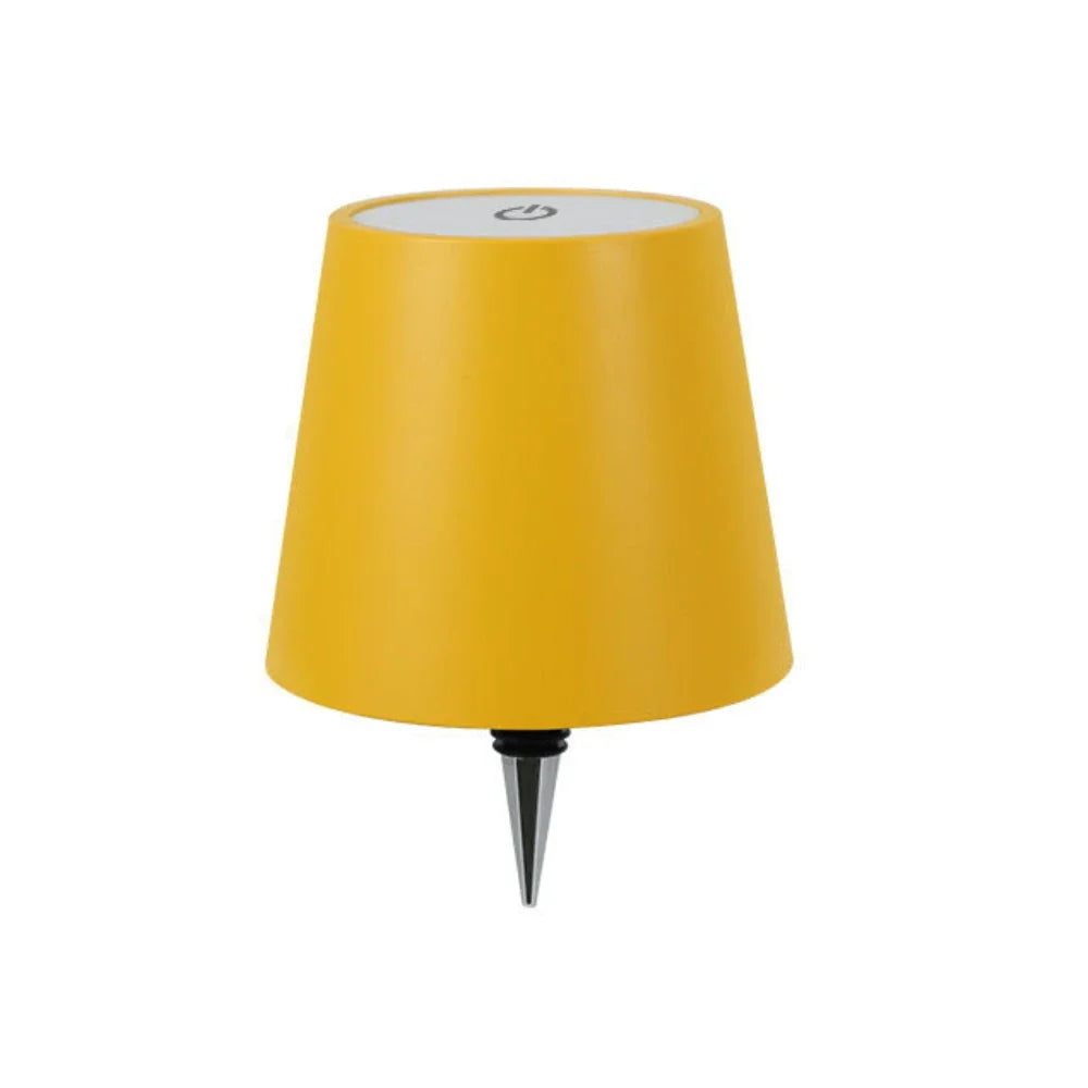 Glass Bottle Lamp – USB Rechargeable, Dimmable with 3 Colors for Creative Home Decor