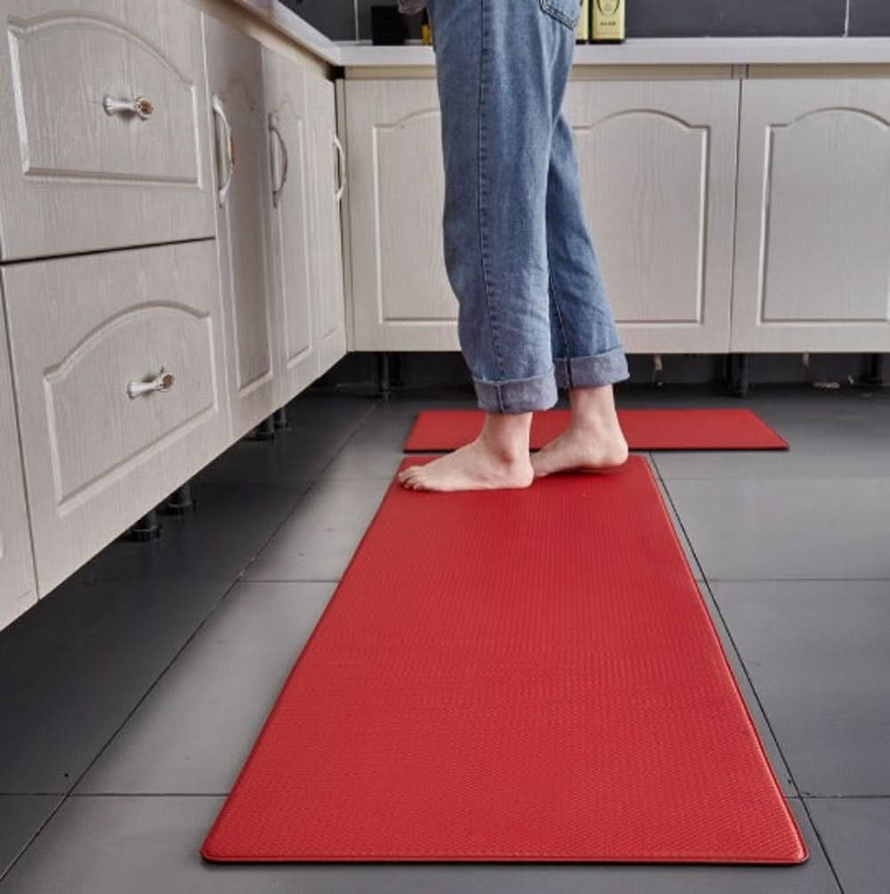 Ergonomic Kitchen Mat – Dark Gray, Water-Repellent and Non-Slip for Kitchen or Hallway