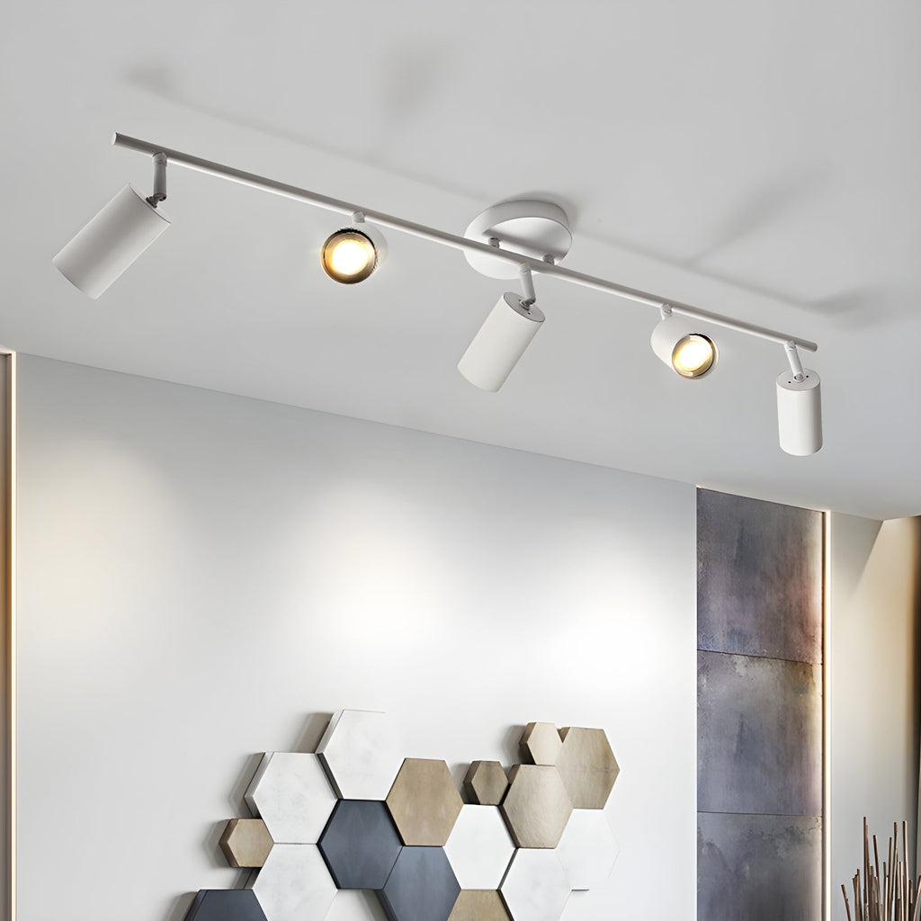 Ceiling Light – Black, Modern Design with 3 Spots for Living Room or Workspace