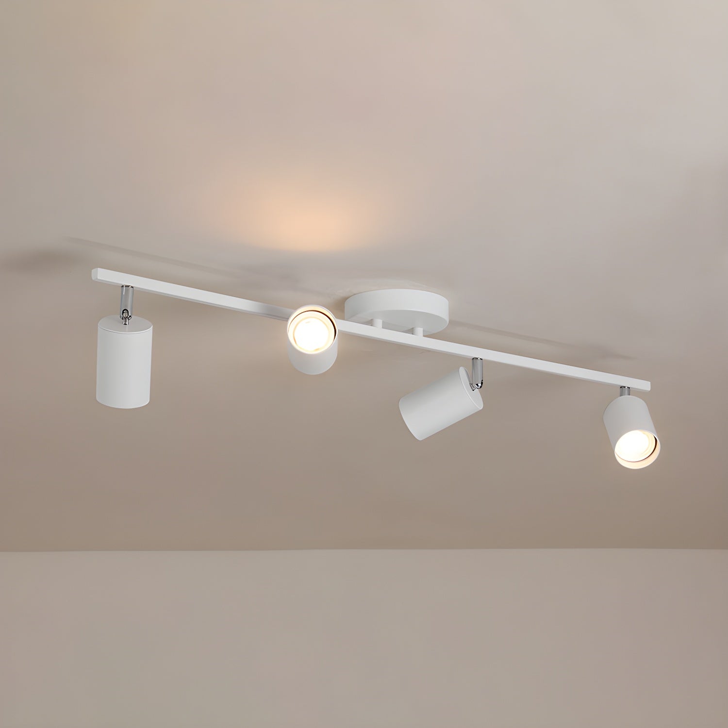 Ceiling Light – Black, Modern Design with 3 Spots for Living Room or Workspace