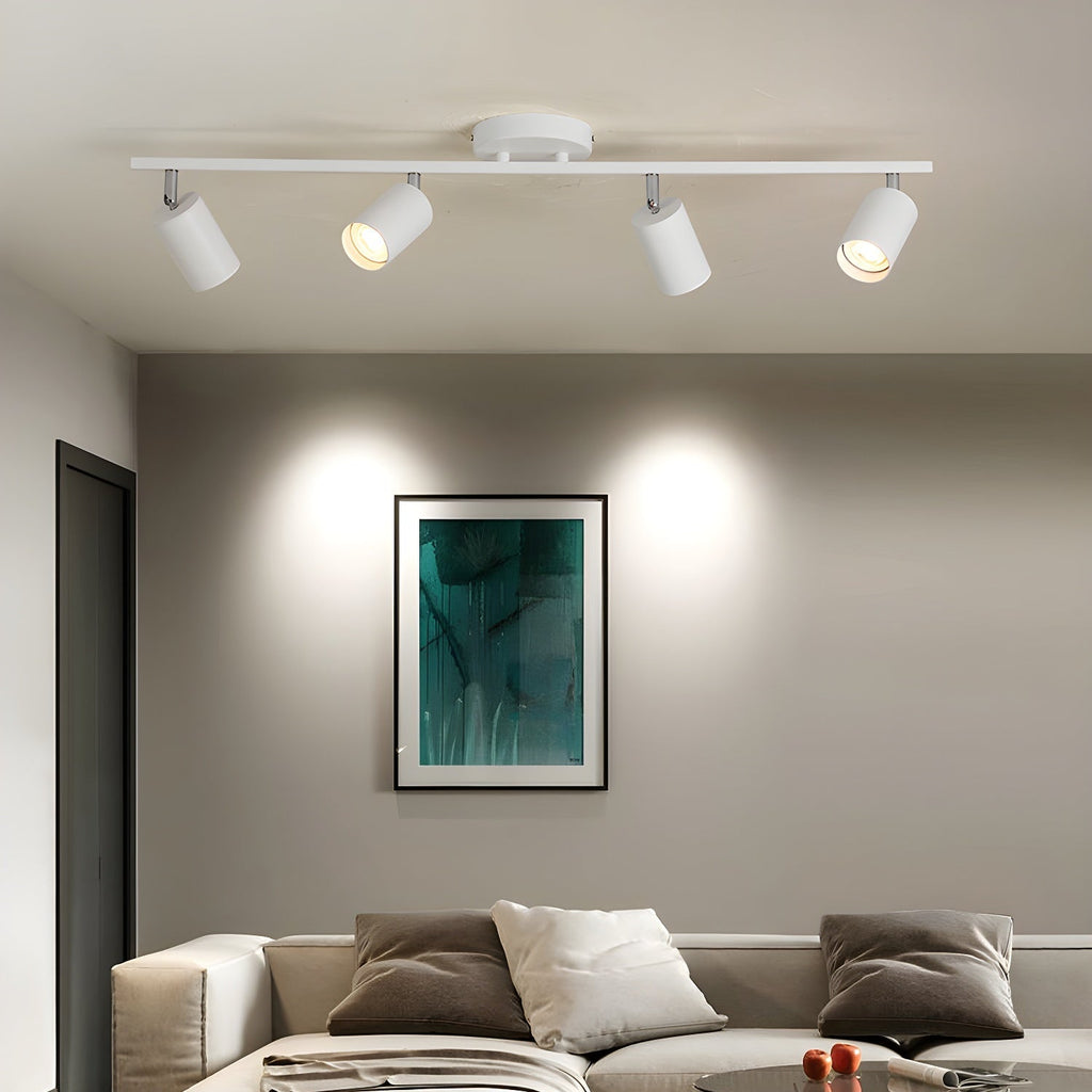 Ceiling Light – Black, Modern Design with 3 Spots for Living Room or Workspace