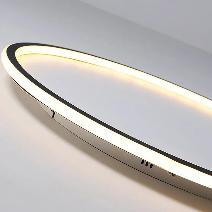 Scandinavian LED Ceiling Lamp – Round Shape, for Living Room, Bedroom or Office