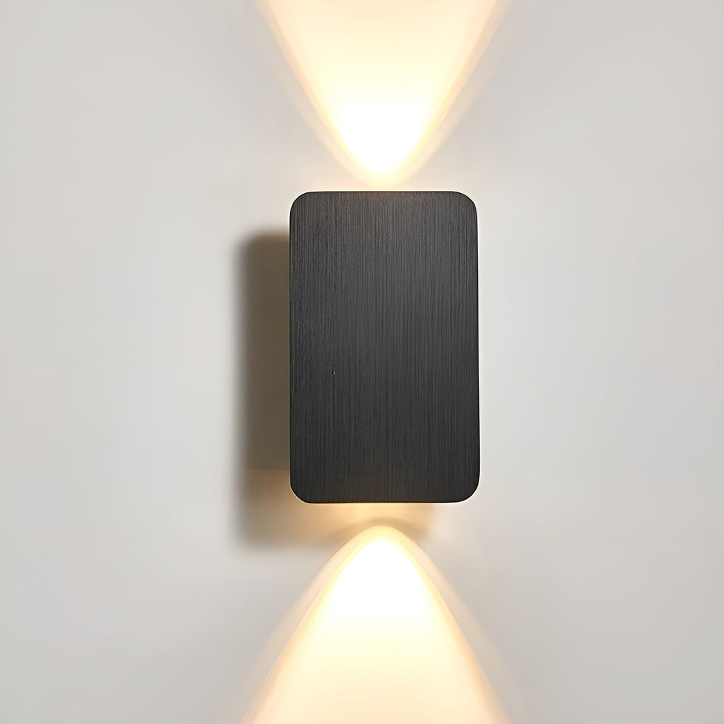 Wall Lamp – Aluminum, Rectangular Design with Warm Lighting for Living Room or Bedroom