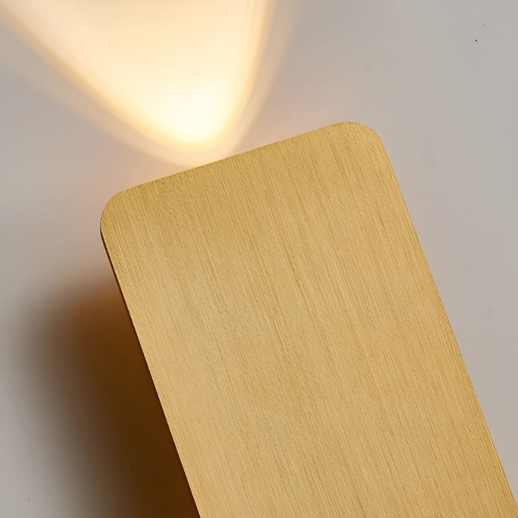 Wall Lamp – Aluminum, Rectangular Design with Warm Lighting for Living Room or Bedroom