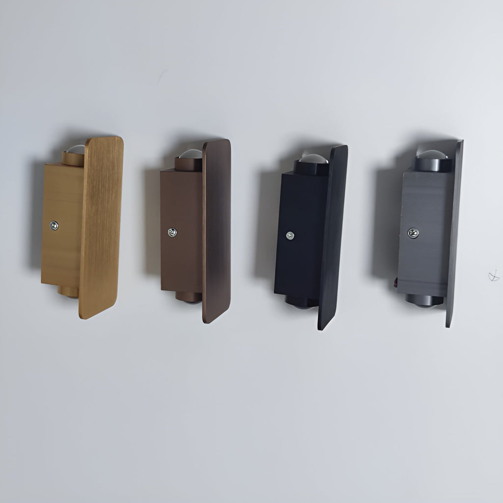 Wall Lamp – Aluminum, Rectangular Design with Warm Lighting for Living Room or Bedroom