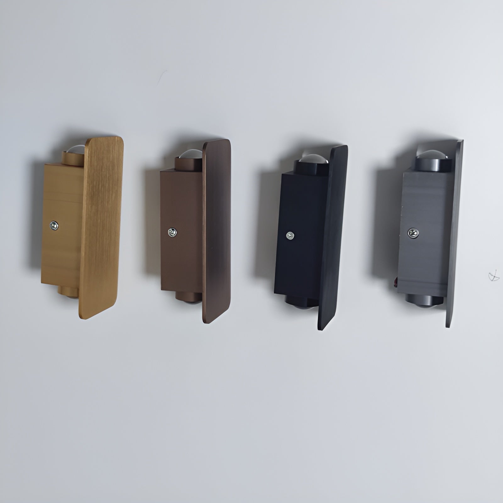 Wall Lamp – Aluminum, Rectangular Design with Warm Lighting for Living Room or Bedroom