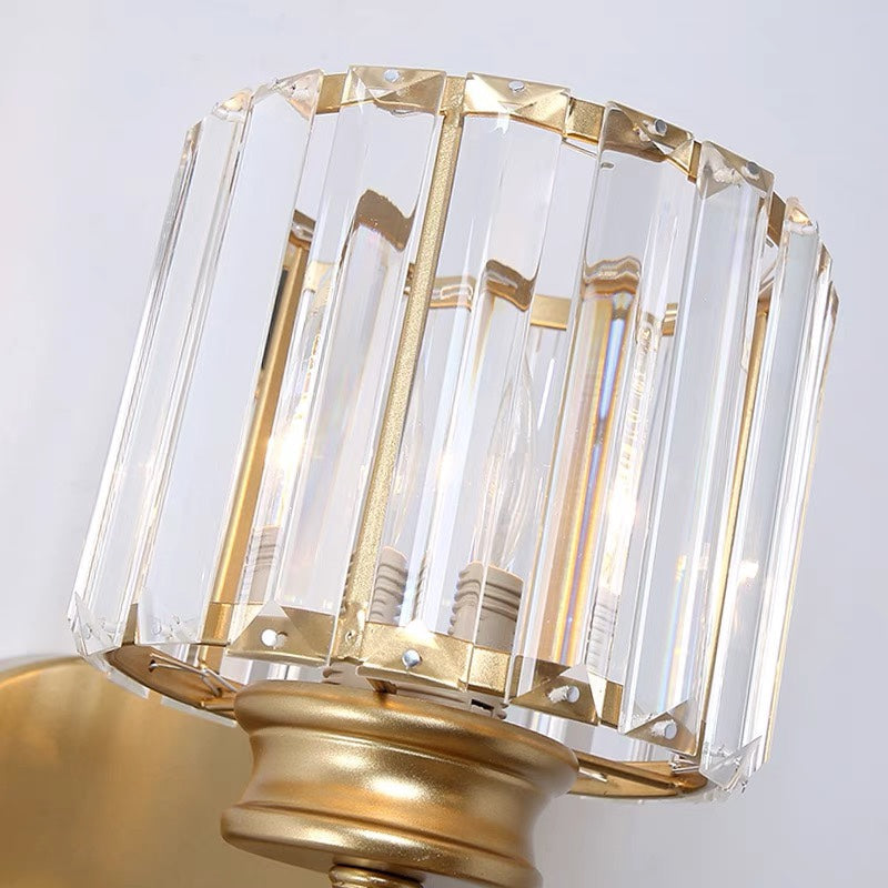 Crystal Wall Lamp – Elegant Design with Sparkling Light for Living Room or Hall