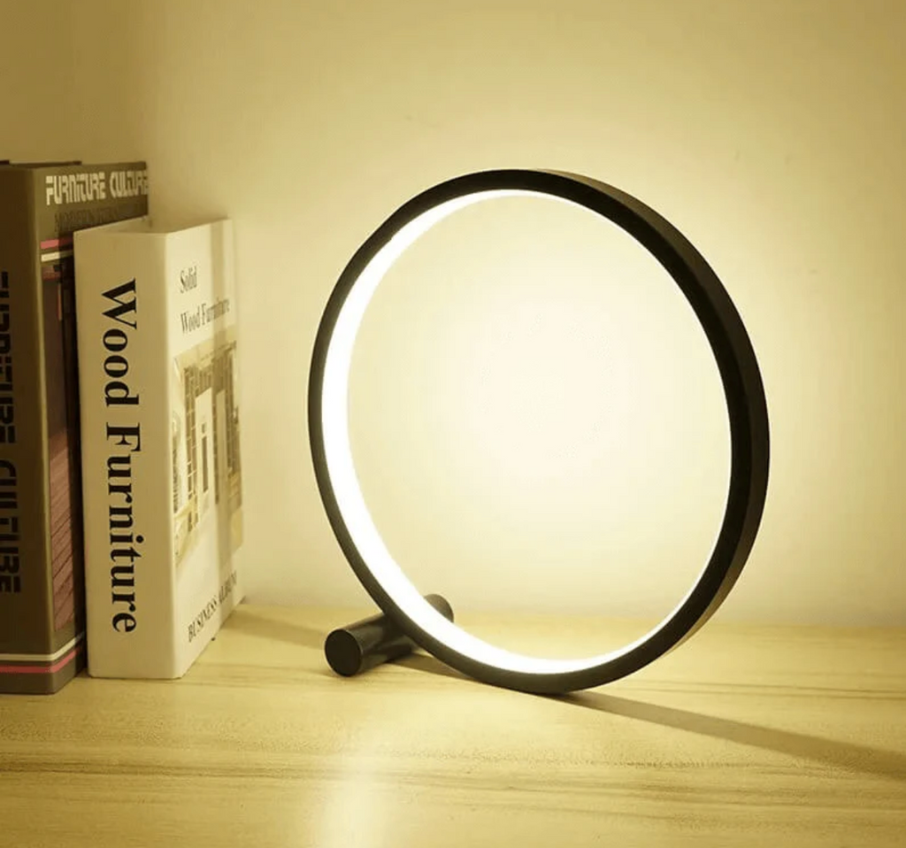 LED Table Lamp – Minimalist Design with Dimmable Touch Control for Living Room or Office