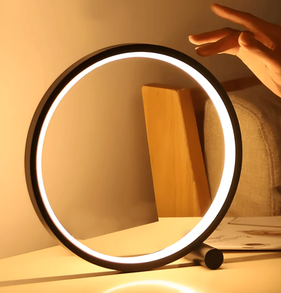 LED Table Lamp – Minimalist Design with Dimmable Touch Control for Living Room or Office