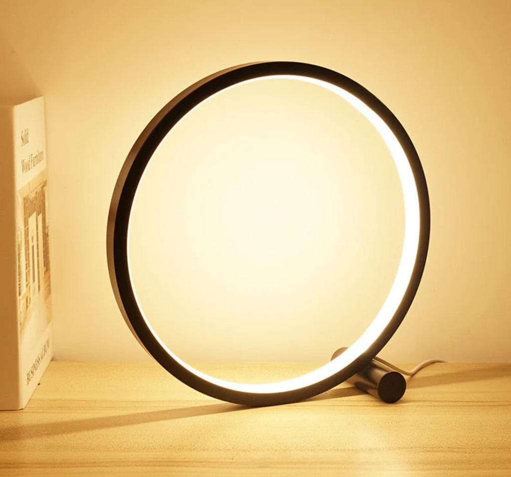 LED Table Lamp – Minimalist Design with Dimmable Touch Control for Living Room or Office