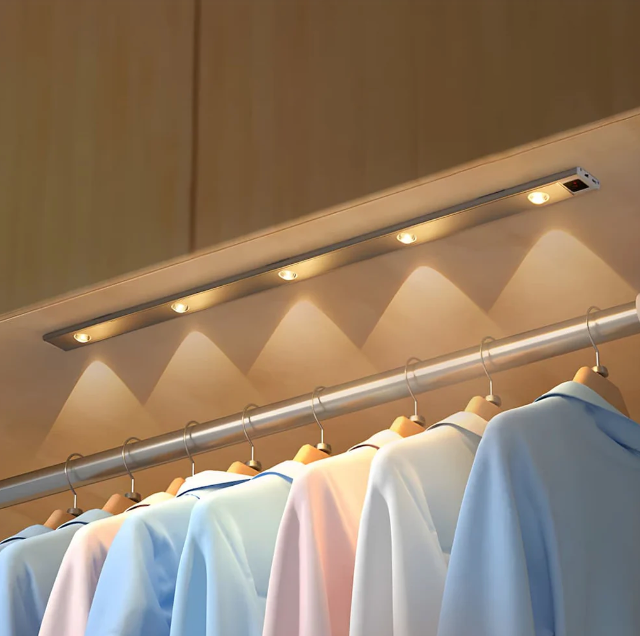 LED Wall Lamp with Motion Sensor – Dimmable, for Hallway, Stairs or Bedroom