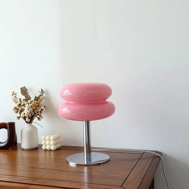 Bauhaus Table Lamp – Dimmable LED, Minimalist Design for Living Room, Bedroom or Terrace