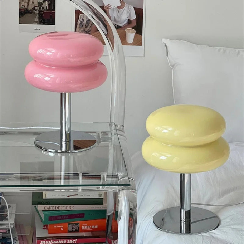 Bauhaus Table Lamp – Dimmable LED, Minimalist Design for Living Room, Bedroom or Terrace