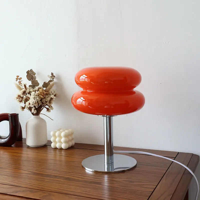 Bauhaus Table Lamp – Dimmable LED, Minimalist Design for Living Room, Bedroom or Terrace