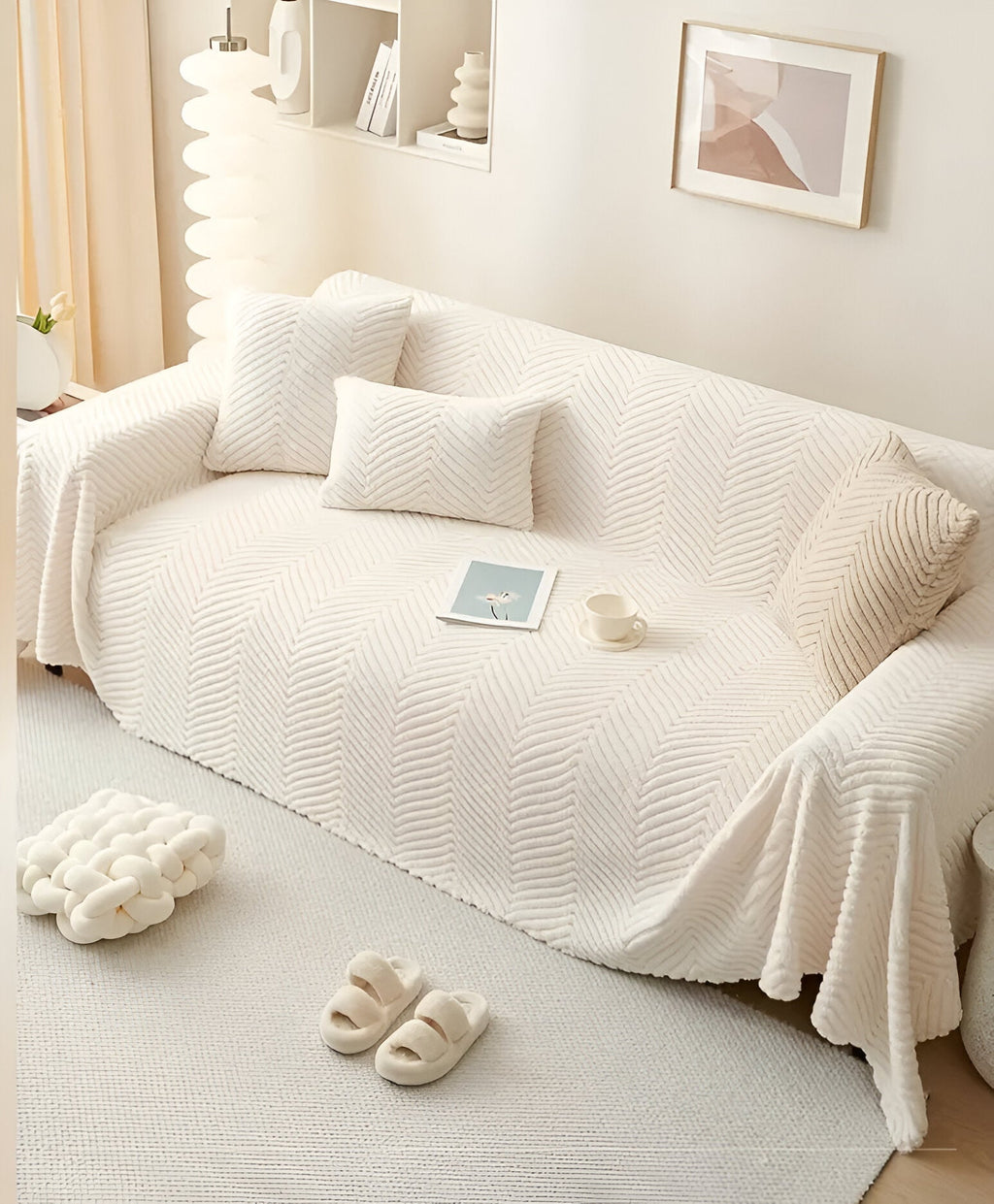 VeluNest Non-Slip Premium Pet Sofa Cover