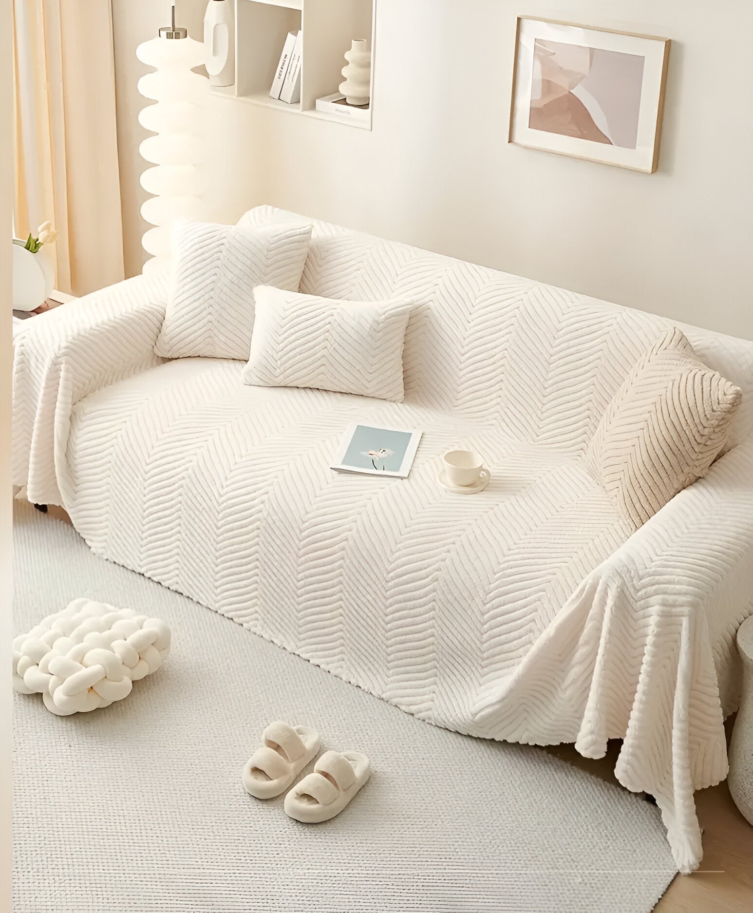 VeluNest Non-Slip Premium Pet Sofa Cover