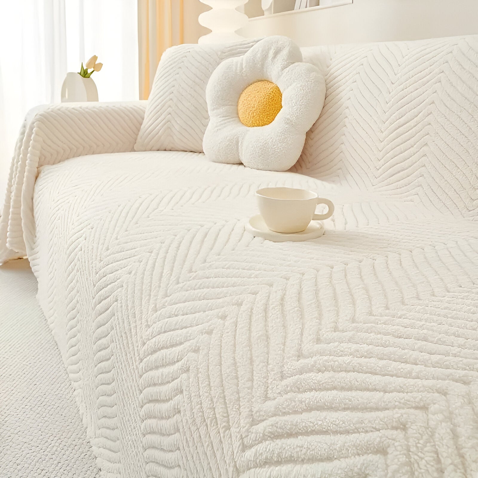 VeluNest Non-Slip Premium Pet Sofa Cover