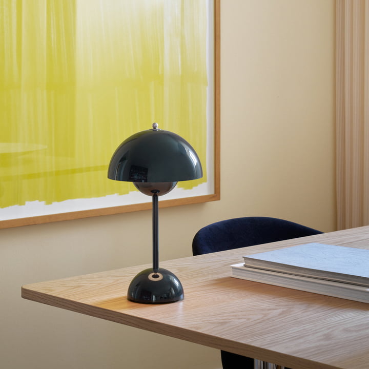 Wireless Table Lamp – Multicolor Mushroom Shape for Desk or Bedside Table