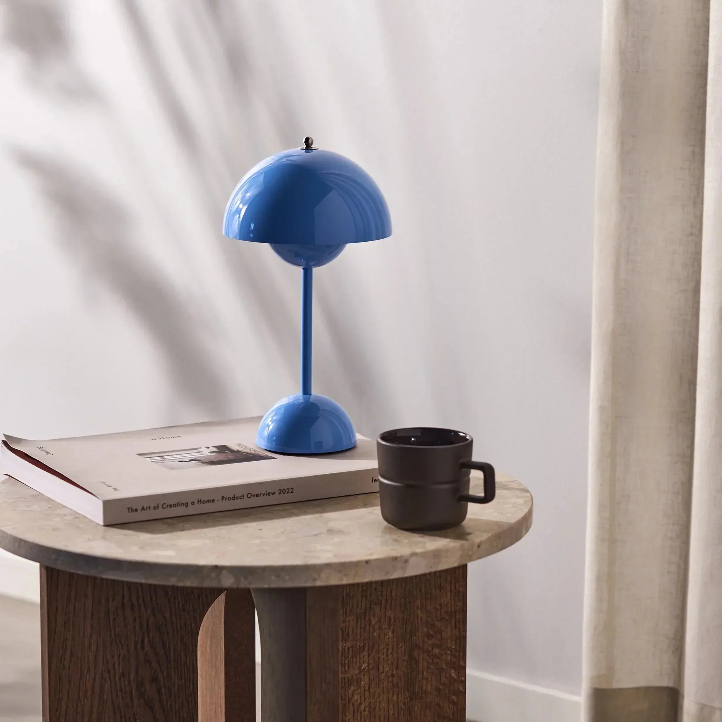 Wireless Table Lamp – Multicolor Mushroom Shape for Desk or Bedside Table