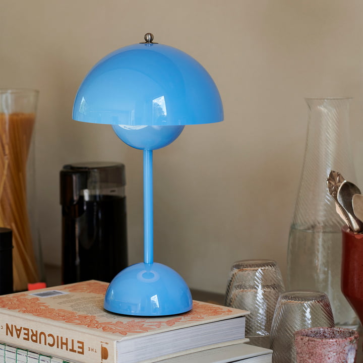 Wireless Table Lamp – Multicolor Mushroom Shape for Desk or Bedside Table