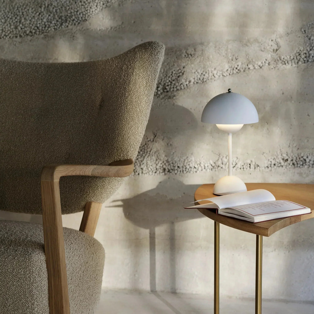 Wireless Table Lamp – Multicolor Mushroom Shape for Desk or Bedside Table