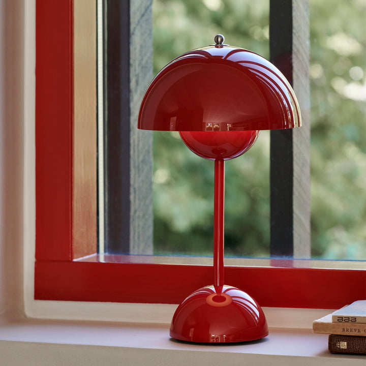 Wireless Table Lamp – Multicolor Mushroom Shape for Desk or Bedside Table