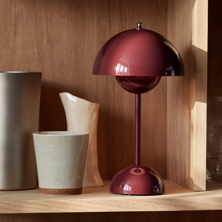 Wireless Table Lamp – Multicolor Mushroom Shape for Desk or Bedside Table