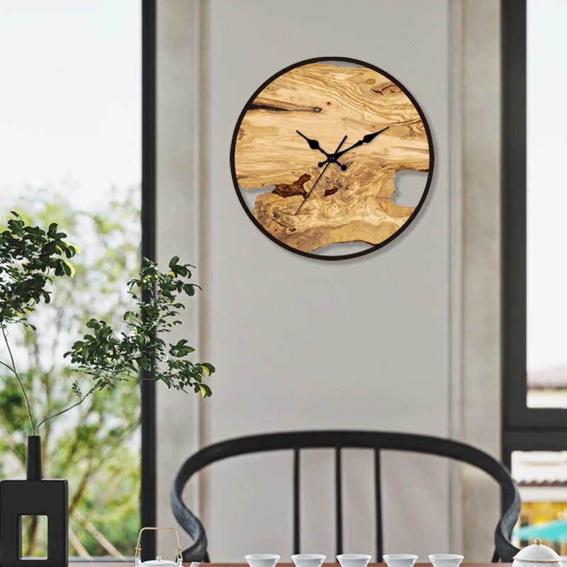 Transparent Wall Clock – Minimalist Acrylic, Modern Design for Living Room or Office